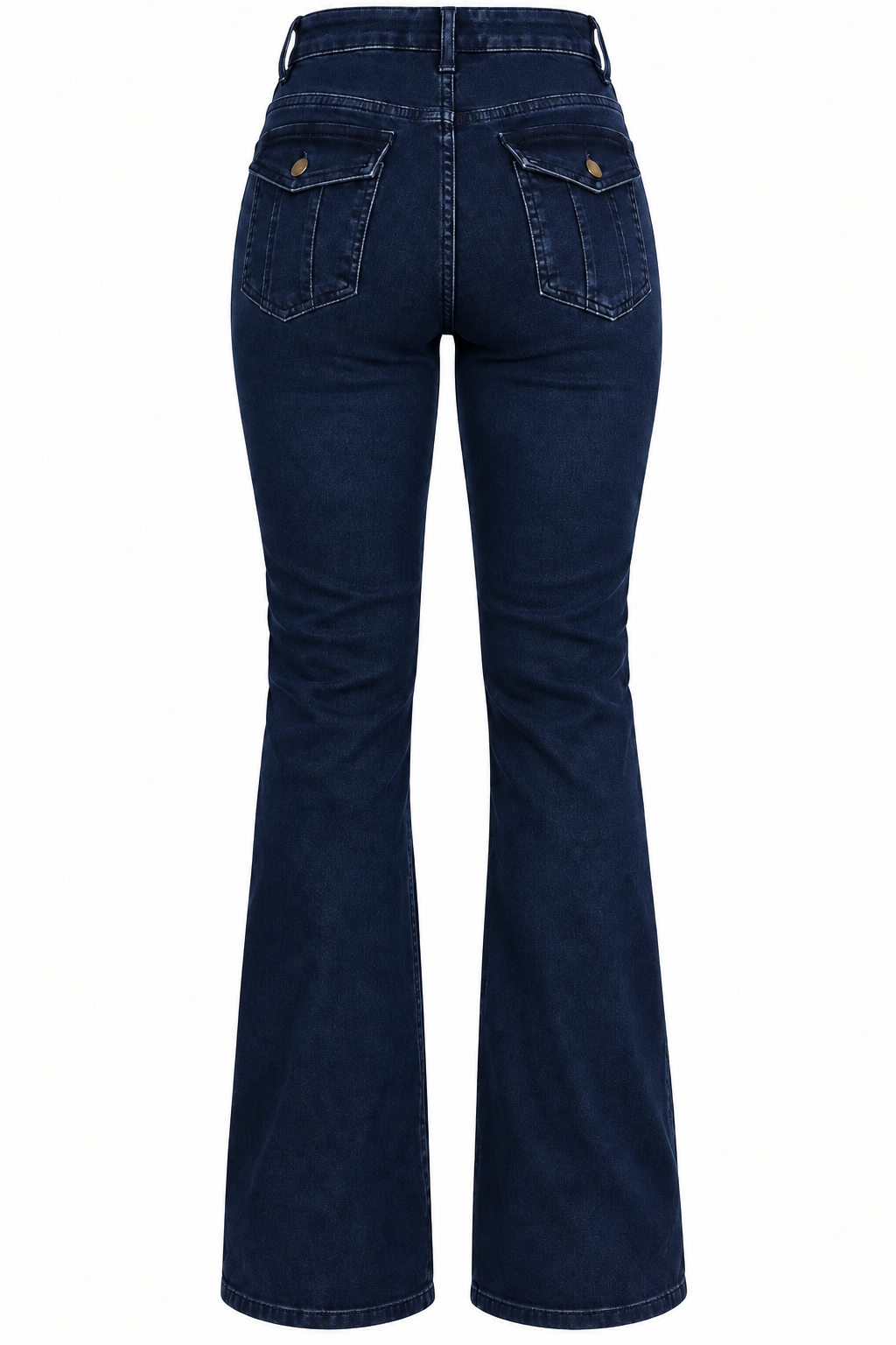 Jean flare taille haute