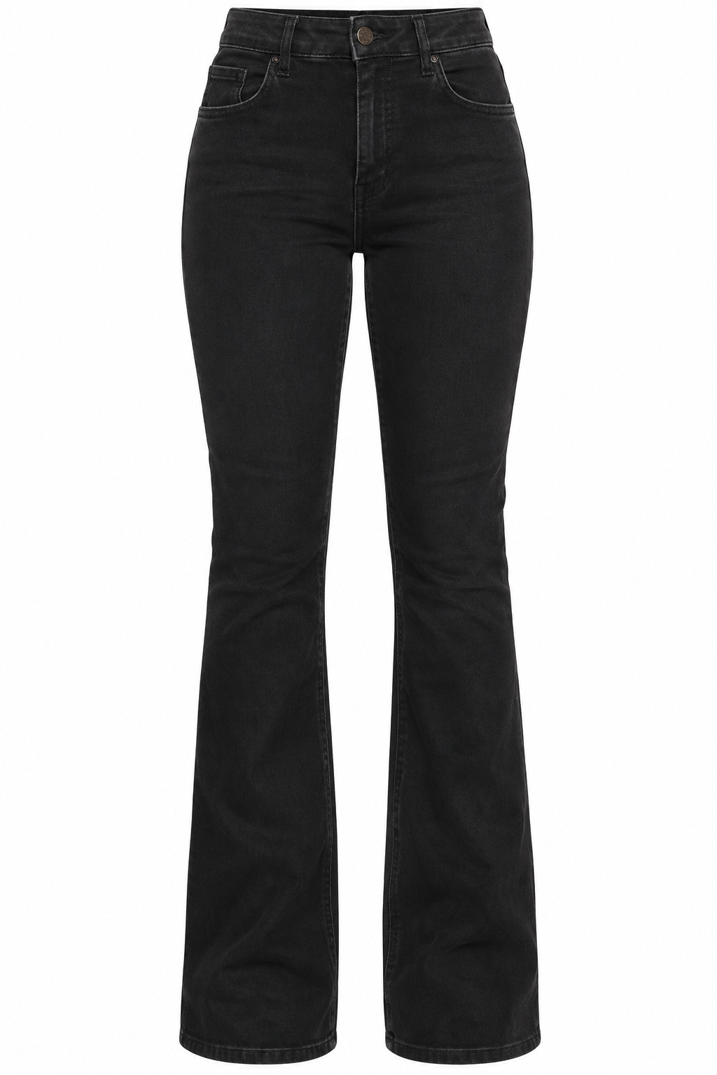 Jean flare taille haute